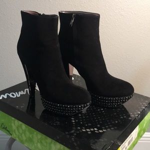 Sam Edelman Yalene Suede Ankle Boots